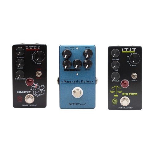 Mosky delay distortion fuzz - mosky, delay/distortion/fuzz