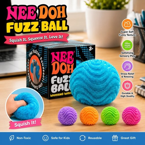 Schylling needoh fuzz - fuzz, ball