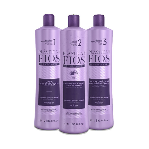 Plastica dos fios keratin hair - fios,